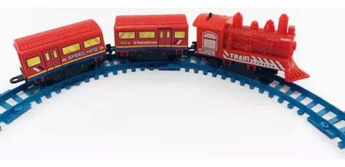 Imagem de Trenzinho Brinquedo Infantil Ferrorama Elétrico Locomotiva