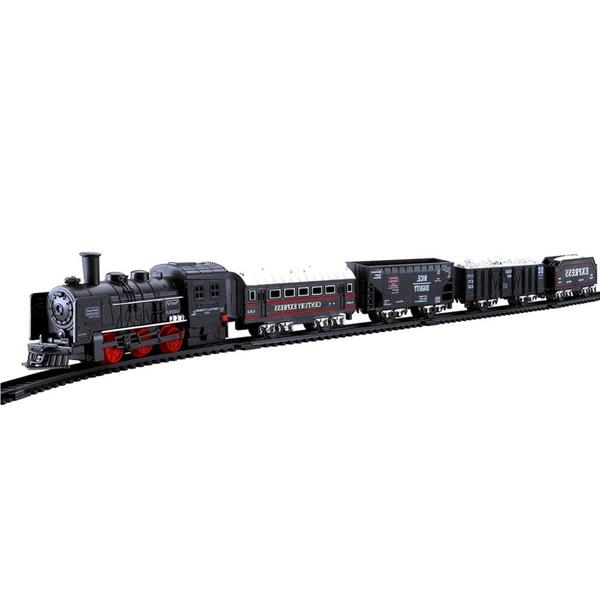 Imagem de Trenzinho locomotiva 19 peças Real Train A Pilha Zoop Toys