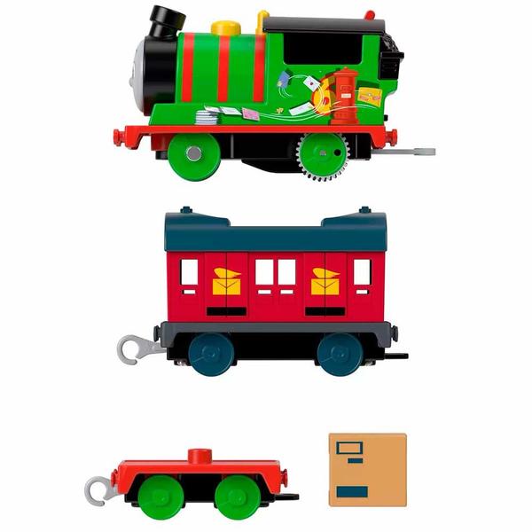 Imagem de Trenzinho Motorizado - Thomas e seus Amigos - Percy Carteiro - Fisher-Price