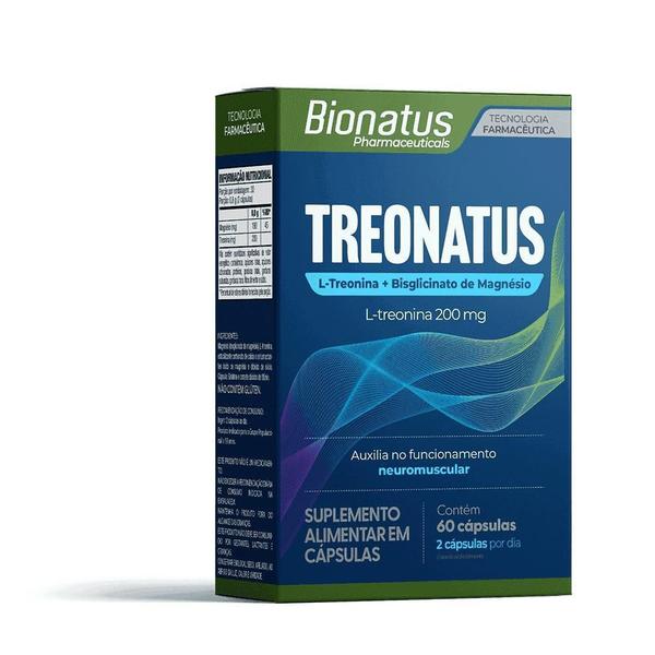 Imagem de Treonatus Com Magnésio 60Caps Bionatus