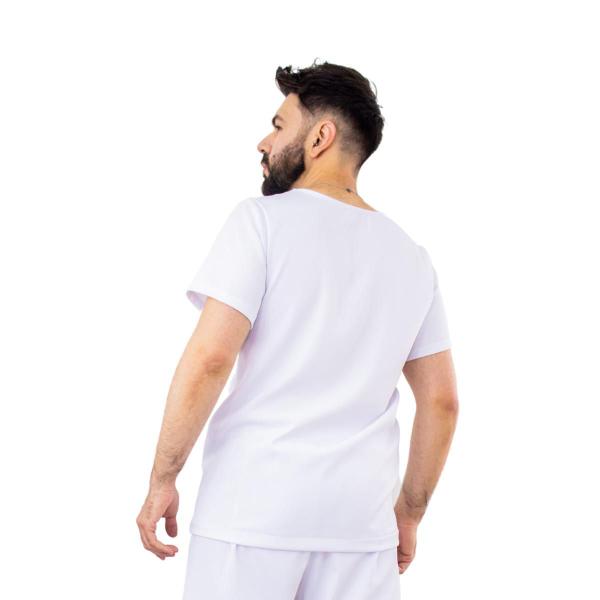 Imagem de Três Blusa Scrub Hospitalar Masculina