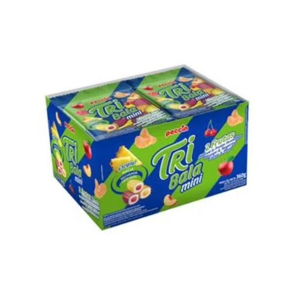 Imagem de Tri bala mini sabor 2 frutas 360g peccin