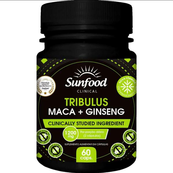 Imagem de Tri  + Ginseng 1200 mg 60 cápsulas Sunfood