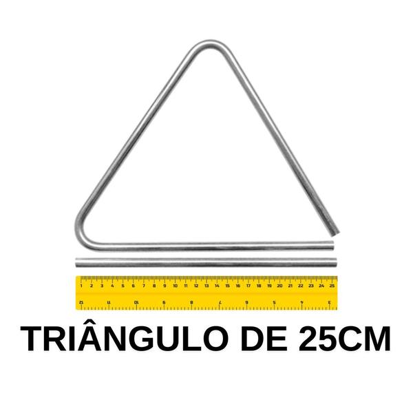 Imagem de Triângulo de Alumínio Tennessee 25 cm 10 Unidades Liverpool