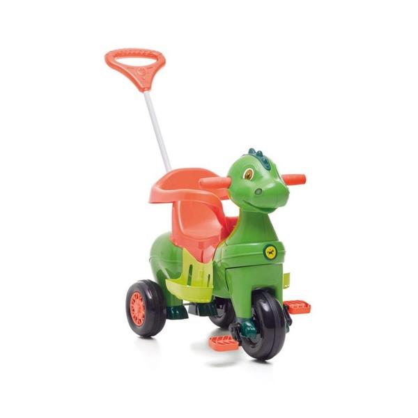 Triciclo 2 em 1 didino verde - calesita Imagem de Triciclo 2 em 1 didino verde - calesita