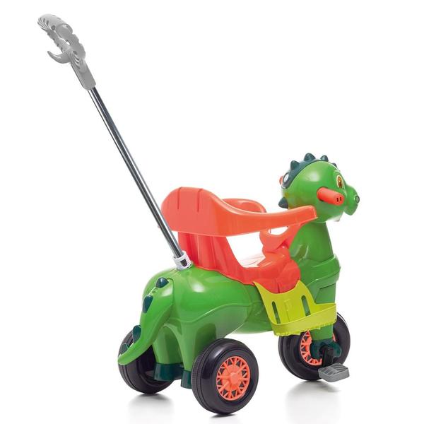 Triciclo 2 em 1 didino verde - calesita Imagem de Triciclo 2 em 1 didino verde - calesita