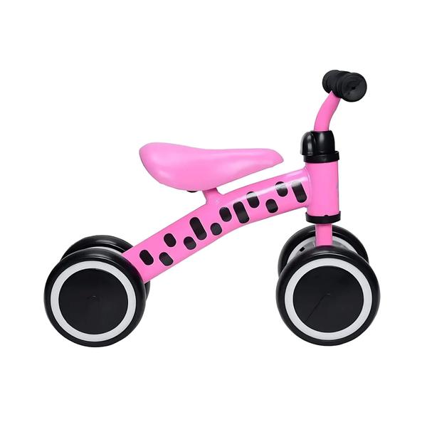 Imagem de Triciclo Andador Infantil até 24kg Banco Ajustável Rosa Zippy Toys - 7625