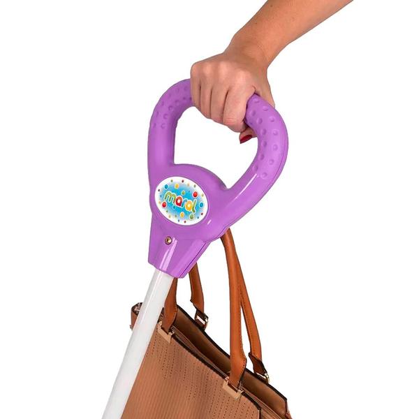 Triciclo Baby City Menina Passeio e Pedal Com Haste Direcional Até 30kg Maral Imagem de Triciclo Baby City Menina Passeio e Pedal Com Haste Direcional Até 30kg Maral