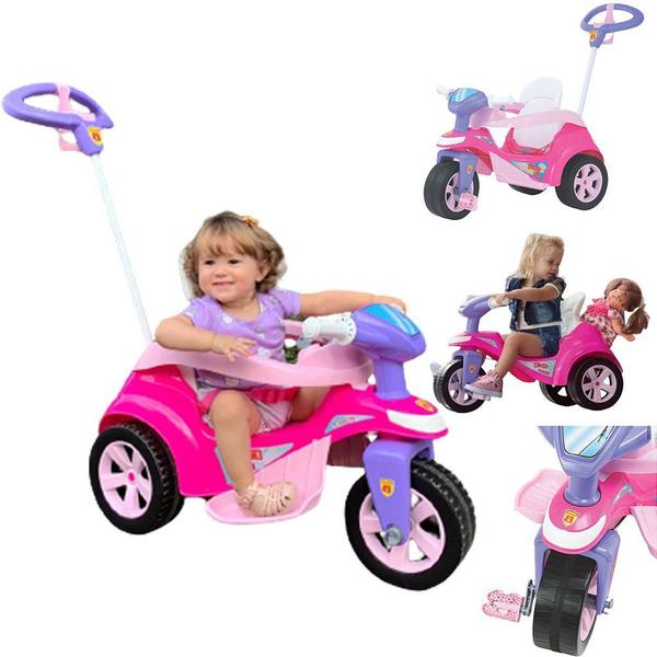 Imagem de Triciclo Baby Trike Evolution Rosa Biemme