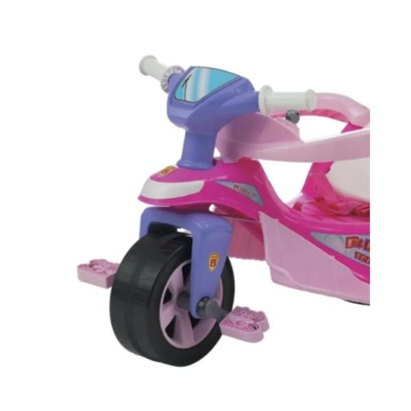 Triciclo Baby Trike Evolution Rosa - Ref 611 - BIEMME Imagem de Triciclo Baby Trike Evolution Rosa - Ref 611