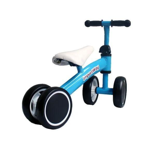 Imagem de Triciclo Balance Andador Sem Pedal Equilíbrio Azul