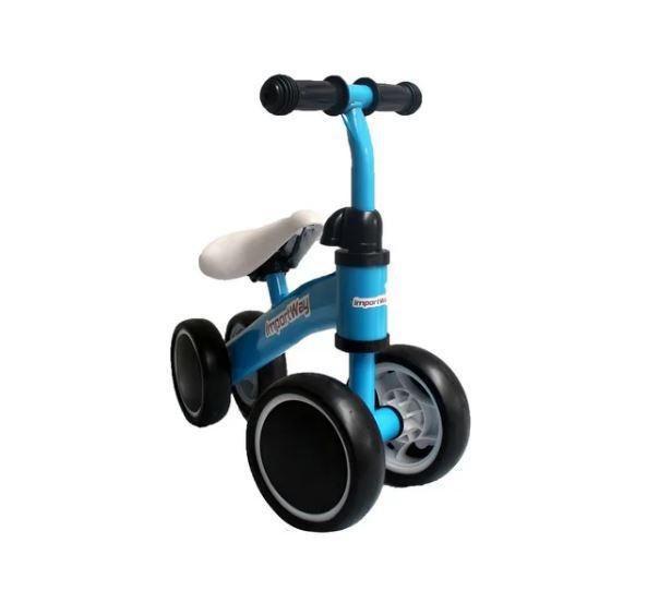 Imagem de Triciclo Balance Andador Sem Pedal Equilíbrio Azul