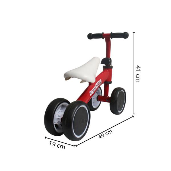 Imagem de Triciclo Balance Infantil Equilíbrio s/ Pedal Importway