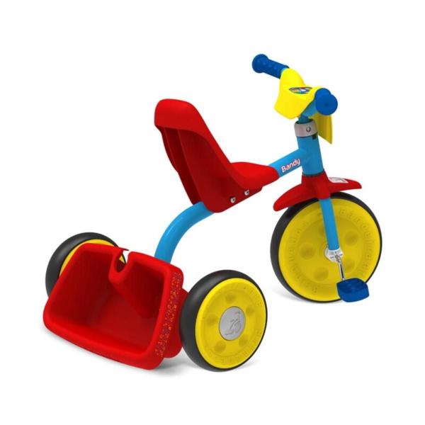 Imagem de Triciclo Bandy Infantil Motoca Pedal Com Carenagem Bandeirante