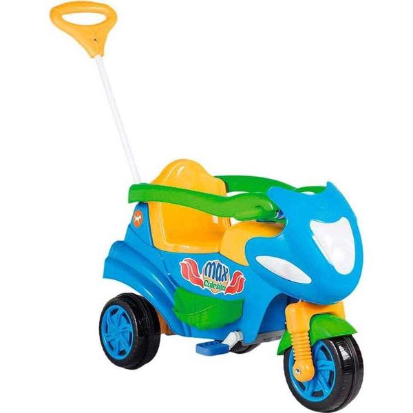 Imagem de Triciclo Calesita Max Passeio e Pedal Ref.0948 - Azul