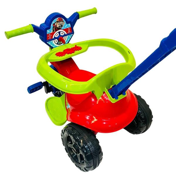 Imagem de Triciclo Com Pedal Motoca Haste Kemotoca Velotrol Escolha o Modelo