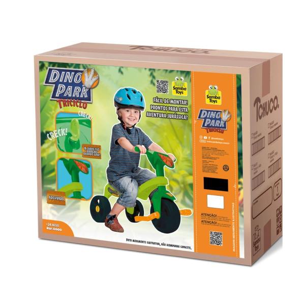 Imagem de Triciclo de meninos dino park de chavinha meninos samba toys