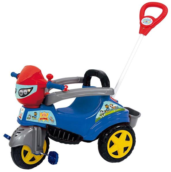 Imagem de Triciclo de Passeio Baby City M Patrol Com Pedal Buzina Guia