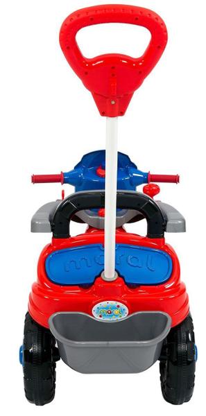 Imagem de Triciclo de Passeio Spider Baby City com Pedal Guia e Buzina