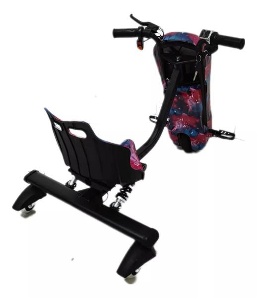 Triciclo Elétrico Drift 250W 3 Velocidades Pink E Blue - Nql Imagem de Triciclo Elétrico Drift 250W 3 Velocidades Pink E Blue
