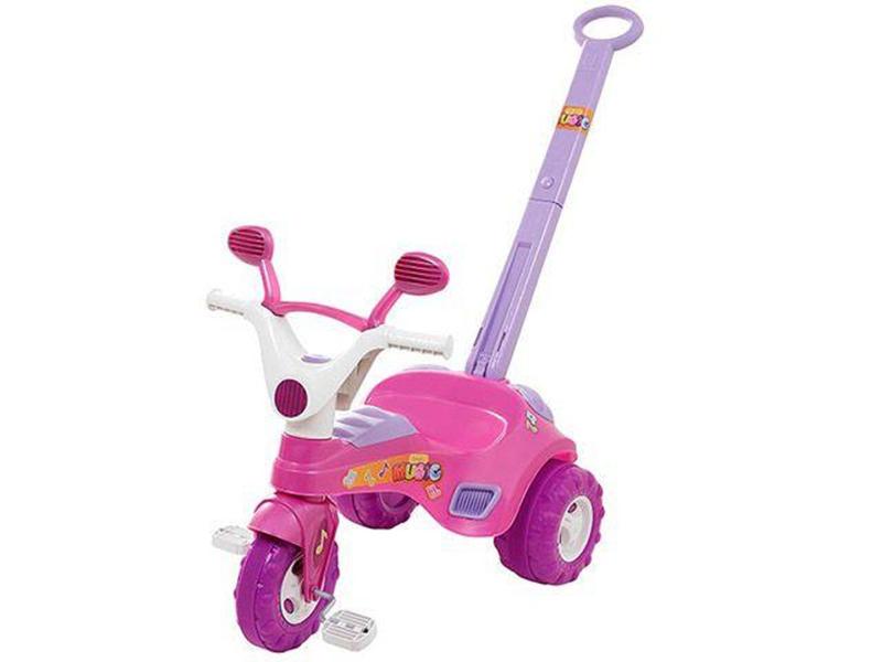 Imagem de Triciclo Fofy Chaste Rosa Musical - Cotiplás