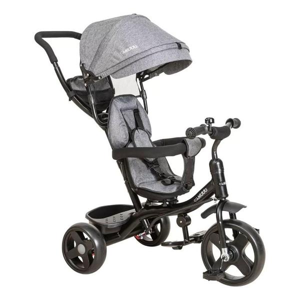 Imagem de Triciclo Giratório Kiddo + Garrafa Térmica Rosa Coala 270ml