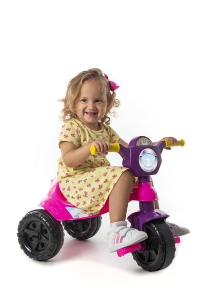 Imagem de Triciclo Infantil a Pedal Motoca Kemotoca Unicórnio Kendy