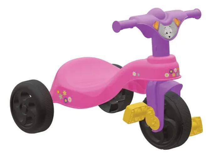 Imagem de Triciclo Infantil Baby Encantado Completo Haste De Empurrar