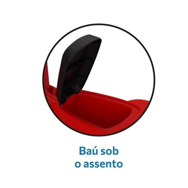 Imagem de Triciclo Infantil Banderetta Passeio Pedal Vermelho