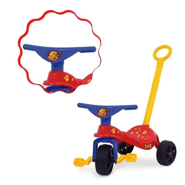 Imagem de Triciclo Infantil Cachorrinho Xalingo Pedal com Empurrador