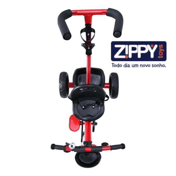 Imagem de Triciclo Infantil Com Apoiador Apoio Para Os Pes Zip Toys