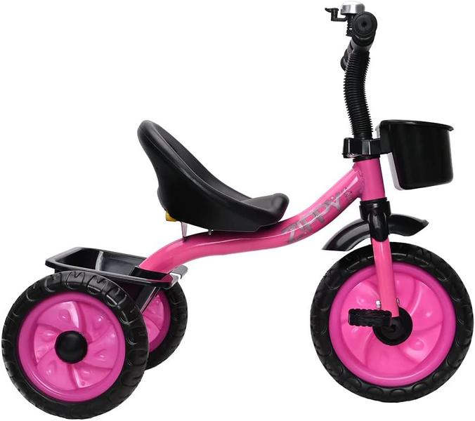 Imagem de Triciclo Infantil Com Cestinha + Buzina Zippy Toys