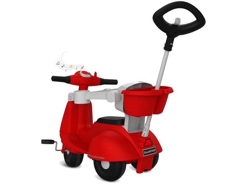 Imagem de Triciclo Infantil com Empurrador e Pedal 1248