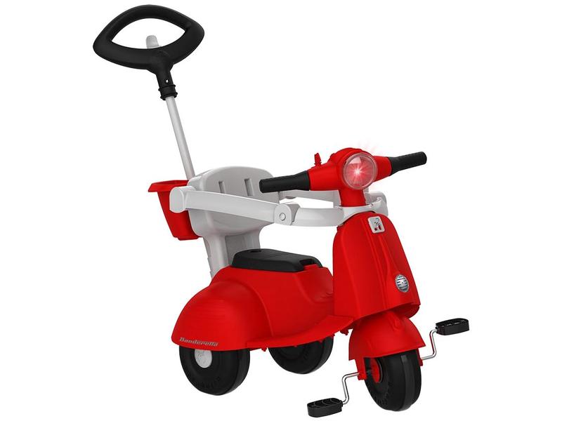 Triciclo Infantil com Empurrador e Pedal 1248 - Bandeirante Triciclo Infantil com Empurrador e Pedal 1248 - Bandeirante