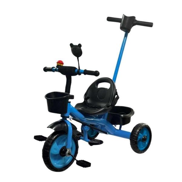 Imagem de Triciclo Infantil Com Empurrador Importway Bw311Az Azul