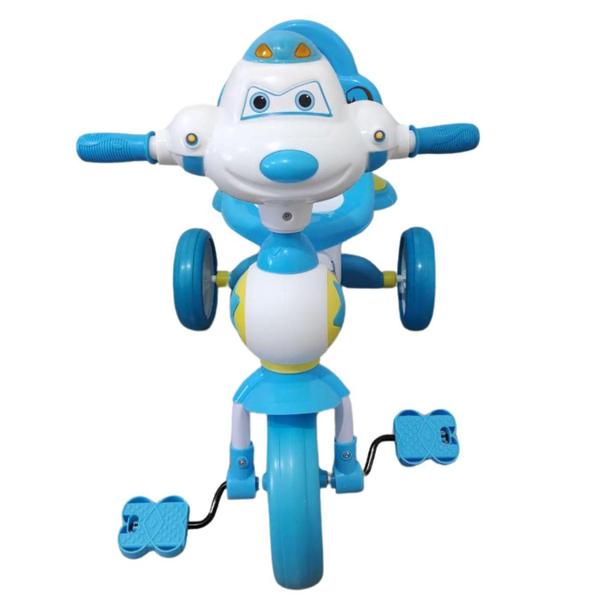 Triciclo Infantil Com Som E Luz Suporta Até 25 Kg Cor:ul - Elite Imagem de Triciclo Infantil Com Som E Luz Suporta Até 25 Kg Cor:ul