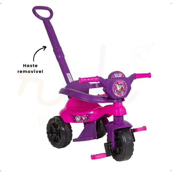 Imagem de Triciclo Infantil de Empurrar Baby Dog Passeio e Pedal Motoca Kendy