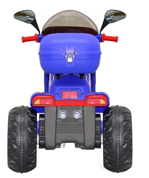 Imagem de Triciclo Infantil de Passeio Elétrico 12V Com Capacete Sprint Turbo Power Spider  Biemme