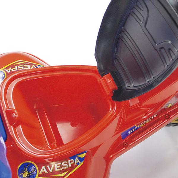 Imagem de Triciclo Infantil De Pedal 2 Em 1 Motoca Avespa