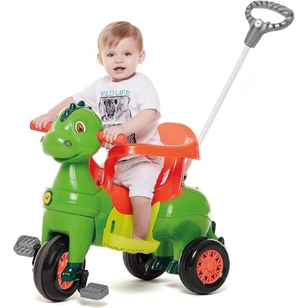 Imagem de Triciclo Infantil Dino Didino Verde - Calesita 1021