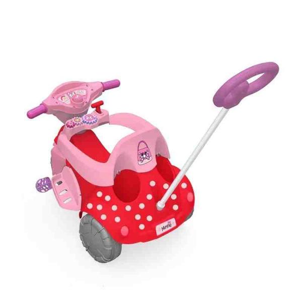 Imagem de Triciclo Infantil Minnie Disney 3 em 1 Xalingo