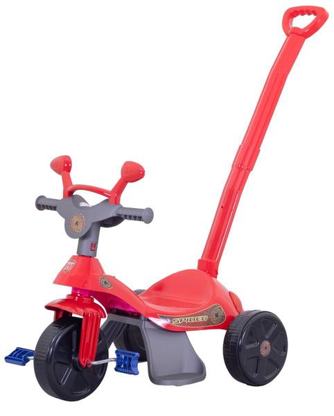 Imagem de Triciclo Infantil Motoca 2 em 1 Pedal e Passeio Biemme Smile Comfort