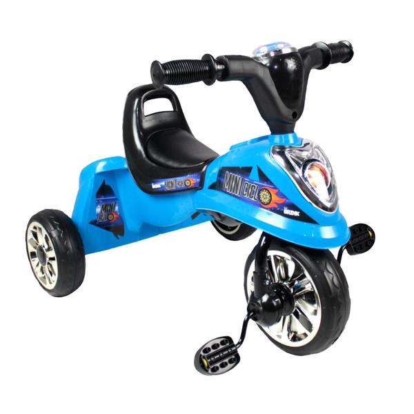 Imagem de Triciclo Infantil Motoca Bebe Miniciclo Com Pedal Passeio Criança Brinquedo Velotrol Bel