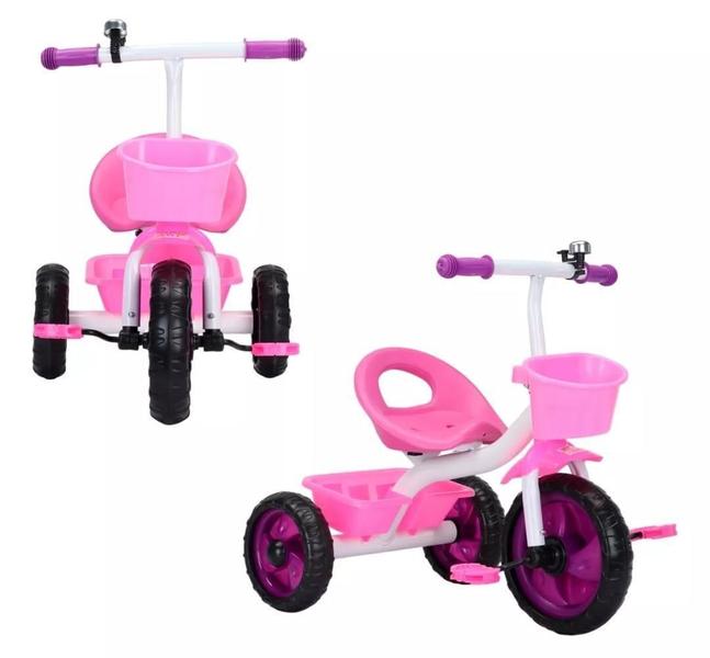 Imagem de Triciclo Infantil Passeio Com Pedal Jony Baby Style