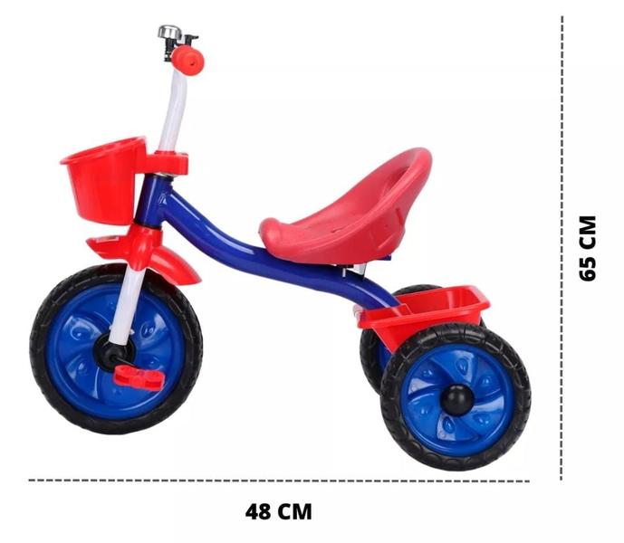 Imagem de Triciclo Infantil Passeio com Pedal Jony Baby Style