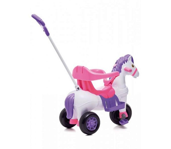 Imagem de Triciclo Infantil - Passeio e Pedal - Cavalinho Potó - Rosa - Calesita