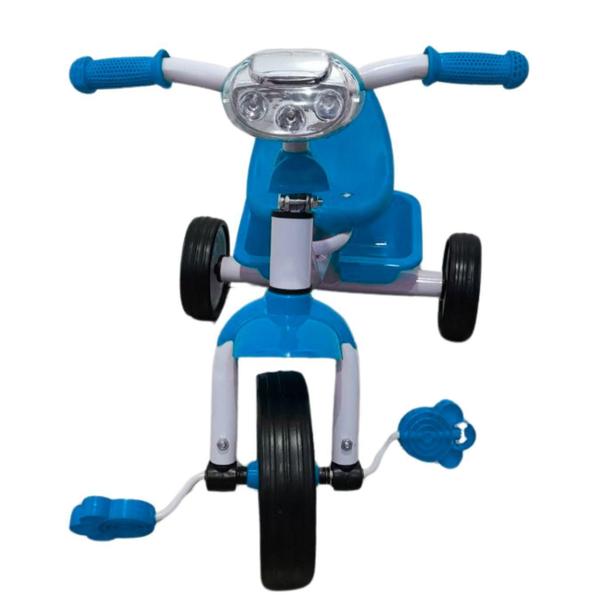 Imagem de Triciclo Infantil Pedal Com Som E Luz Suporta 25 Kg Cor:ul