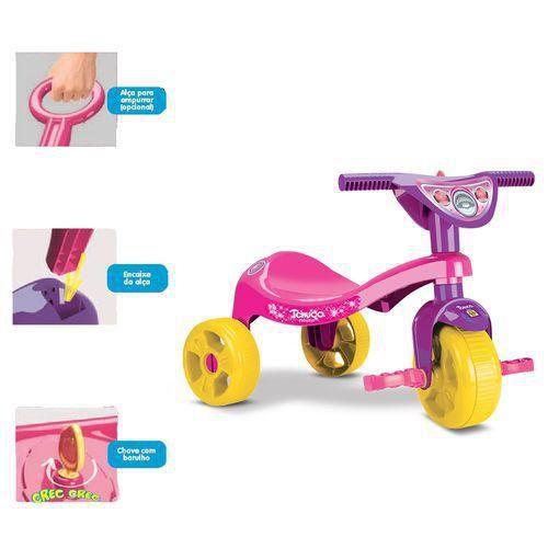 Imagem de Triciclo Infantil Princesa Judy Com Haste Empurrador