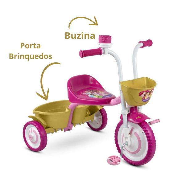 Imagem de Triciclo Infantil Princesas - Nathor