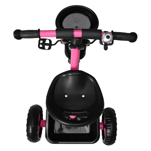 Imagem de Triciclo Infantil Rosa Com Cestinha E Buzina - Zippy Toys